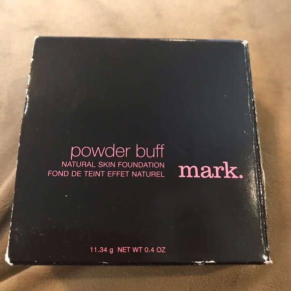 NEW Avon Mark Powder Buff Natural Skin Foundation Nude Skin - Picture 5 of 6